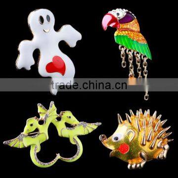 Alloy animal children cartoon brooch