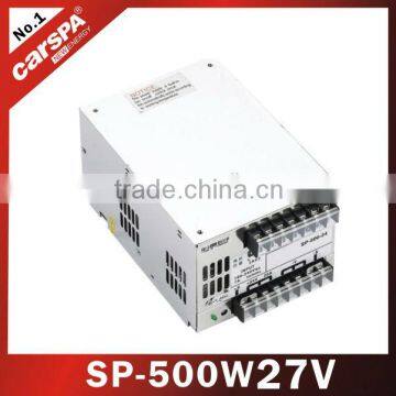 SP series PFC functional single 500W 27V switching power supply with PFC with 95% high efficiency (SP-500W)