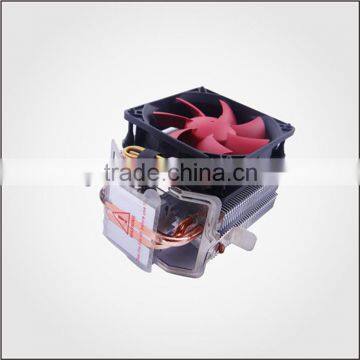 Aluminum hot pipe & buckle fin heatsink for VGA fan series