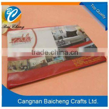 students test use pvc zipper bags for pens, rubbers and other study tool to collect together in factory price suppose ODM/OEM