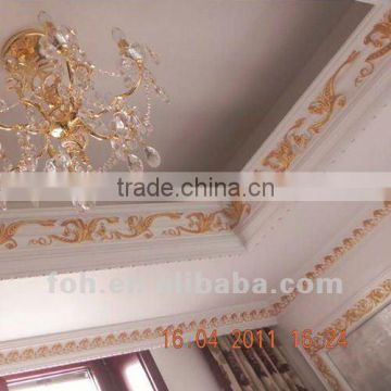 Plastic ceiling cornice PM041