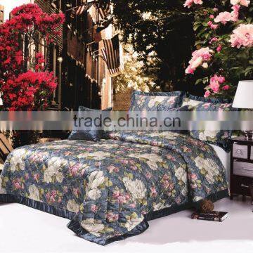 Hot selling transfer printing bedspread set products you can import from china