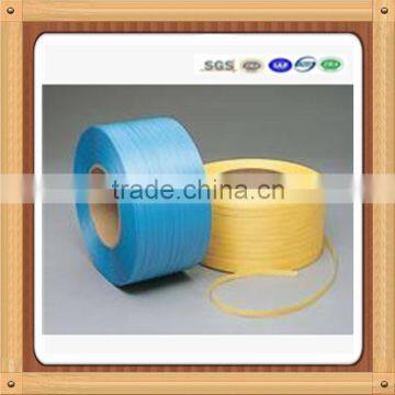 yellow blue high strength tensile plastic colorful pp straps pp strapping band