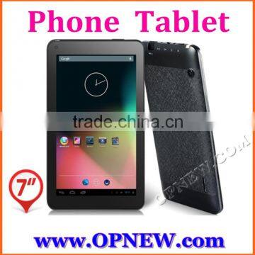 7" 3G Phone Tablet PC MTK6572 WCDMA GSM Dual Sim Phone Call GPS Bluetooth 1024*600