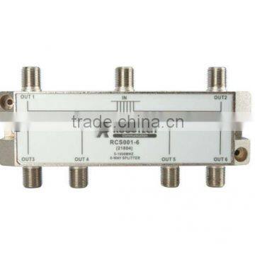 6 Way CATV splitter(RCS001-6)