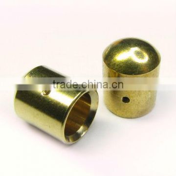 Precision cnc machining part brass tube nuts pin stamping pins