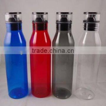 750 ml tritan plastic drinking bottle, plastic water bottle BPA free