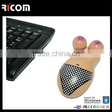 sexy fun computer mouse,Wired optical computer mouse for large hands for laptop and desktop --MO7064---Shenzhen Ricom