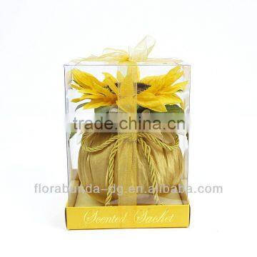 yellow scented sachet