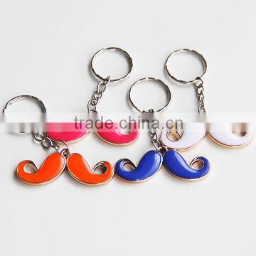 mustache key chain toys for toy capsules