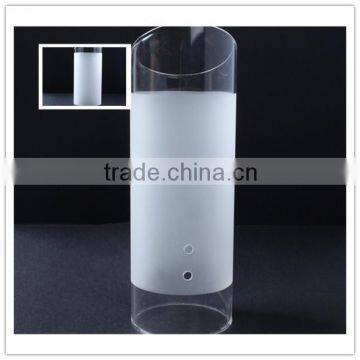 China Factory Oblique Shape Customize Modern Glass Lamp Shade & Cover for Table Lamp photo-4