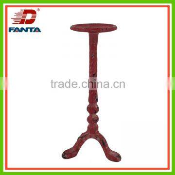 Casting iron- metal antique imitation lcandle holder for home decoration