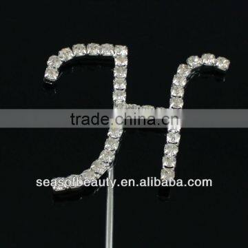 Diamante Crystal Rhinestone Cake Topper