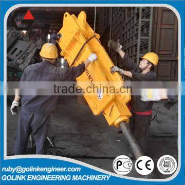 widely used amazing quality low price china supplier 100mm chisel soosan top type hydraulic hammer