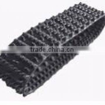 Rubber track for excavator with HMJ