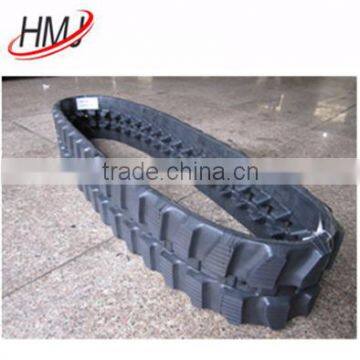 Rubber track type for mini excavator parts