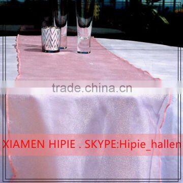 Woven Edge Organza 9M x 40CM Wedding Table Runner photo-3