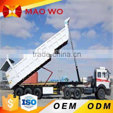 China MAOWO factory small dump trailer and tipper semi trailer for sale