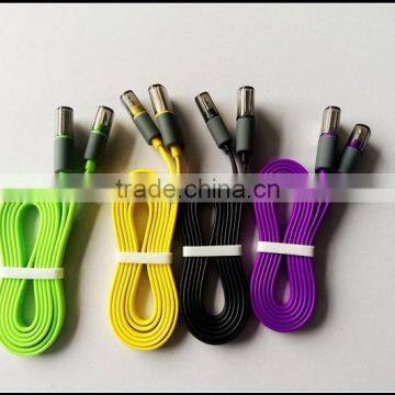 micro and I5 flat usb cable with transparent lid for mobile