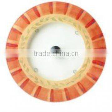 Hot selling round tempered glass rotating lazy susan