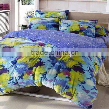 microfiber fabric for bedsheet 3d printed soft