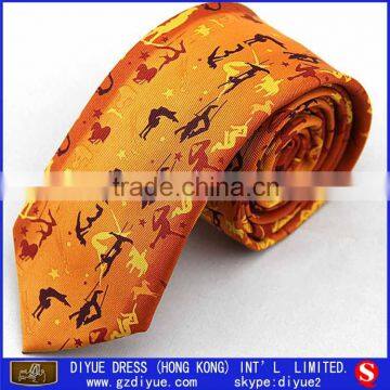 Silk printed tie, fashion tie silk print necktie, digital print silk tie