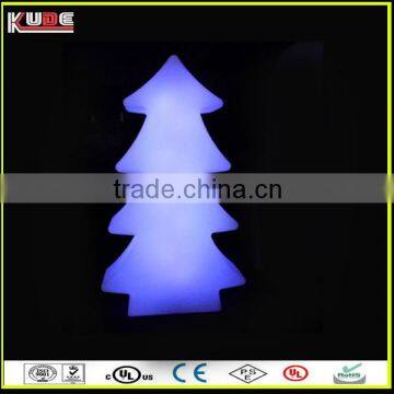 RGB illuminated Remote Control Plastic waterproof outdoor led christmas tree