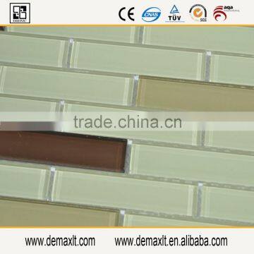 Ancient style interior decoration self adhesive Glass mosaic tile