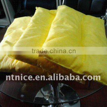 spill control Industrial yellow Chemical Absorbent Pillow