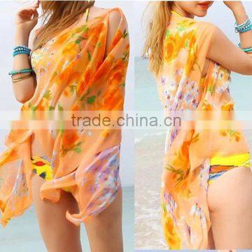 Perfect Floral Wholesale Bikini Sarong Beach Pareo Quality Choice