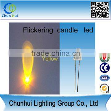 5mm flickering led candle