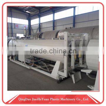 plastic double pipe extruding machine