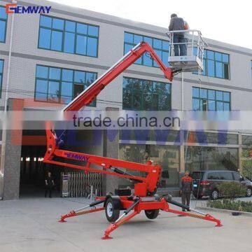 DISCOUNT! Trailing hydraulic small spider boom lift for sale