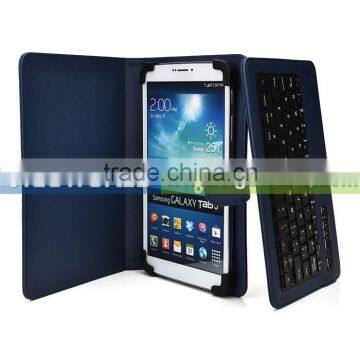 Universal Removable leather USB keyboard cover for 8.9 inch tablet keyboard case, for Samsung Galaxy Tab 3