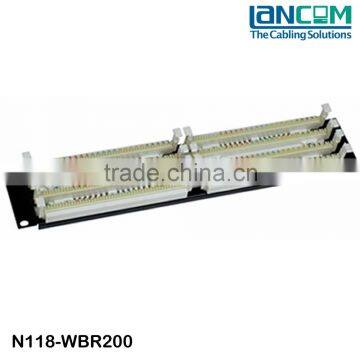 Lancom Over 10 Years Experience Exporting high quality 110 wire block 19u rack type 200 pairs