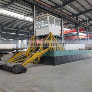 auger suction dredging machine