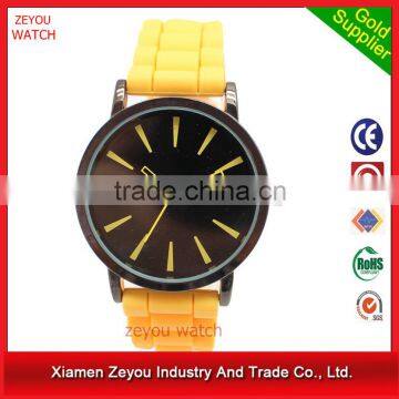 China New Fashion Silicone Watch Japan Geneva Silicone Watch Woman photo-3