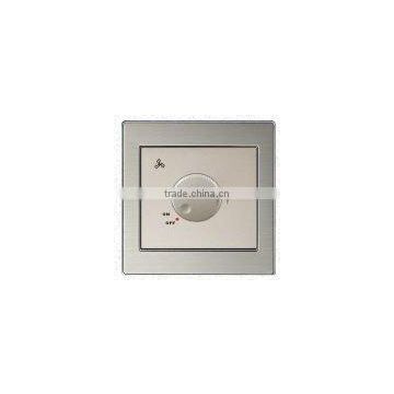 Fan speed controller switch, fan dimmer switch