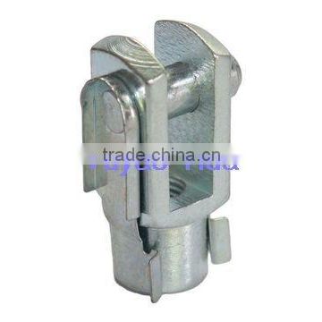 8-32mm 16x16 and 8T white zinc plated Clevis with M8 for Gas spring