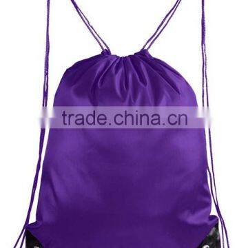 China Factory Supply Cheap Satain Drawstring Backpack photo-3
