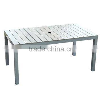 Outdoor Furniture Non-wood Table With Umbrella Hole