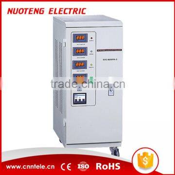 SVC LED display 3 phase refrigerator voltage stabilizer