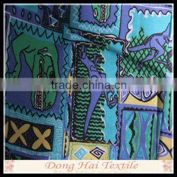 Dinosaur design printed cotton fabric for sleep clothes