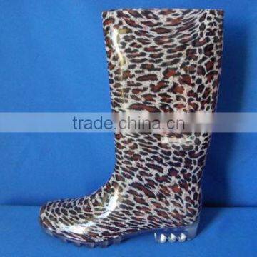 transparent cheap stylish Women PVC boots