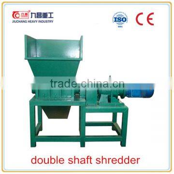 New technology twin shaft shredder plastic crushing machine,plastic recycling machine