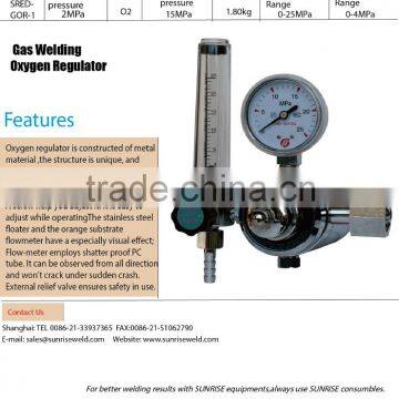 2016 high quality Oxygen Regular/oxygen bottle pressure regulator valve oxygen for Cut- 40 cut-60 welding machine