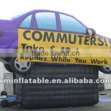 Large inflatable car for promotion