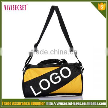 Wholesale 2016 promotion duffle bag, sports travel duffle bag, custom gym bag