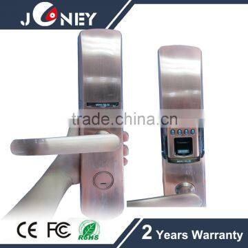 Biometric Fingerprint Keypad door lock with Remote Control optional