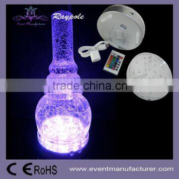 15CM Wedding Table Centre Decoration RGB Led Centerpiece Light Base photo-5